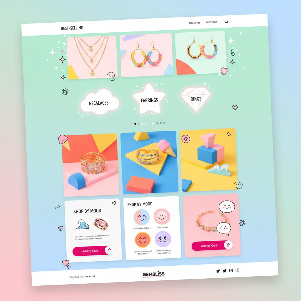 Modern WordPress webshop (WooCommerce) fejlesztése kézműves ékszer márka számára